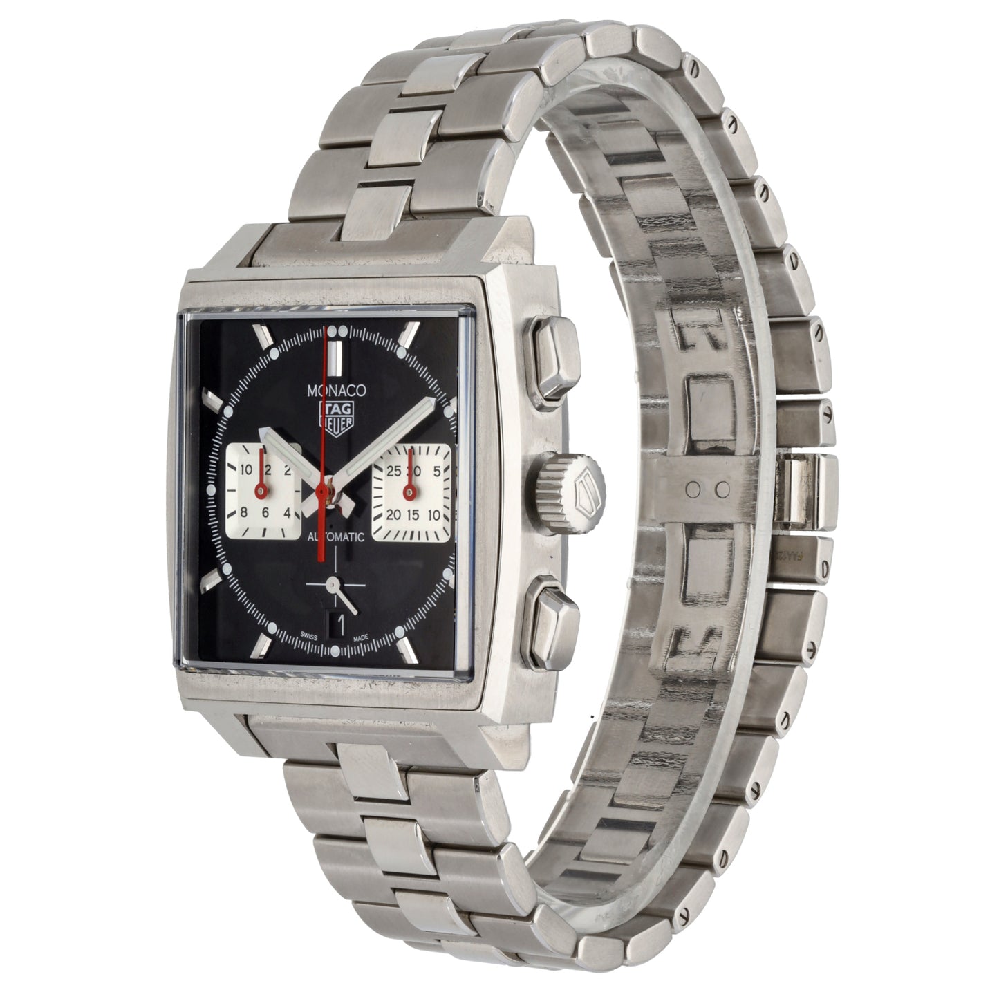 Tag Heuer Monaco CBL2113 39mm Stainless Steel Watch