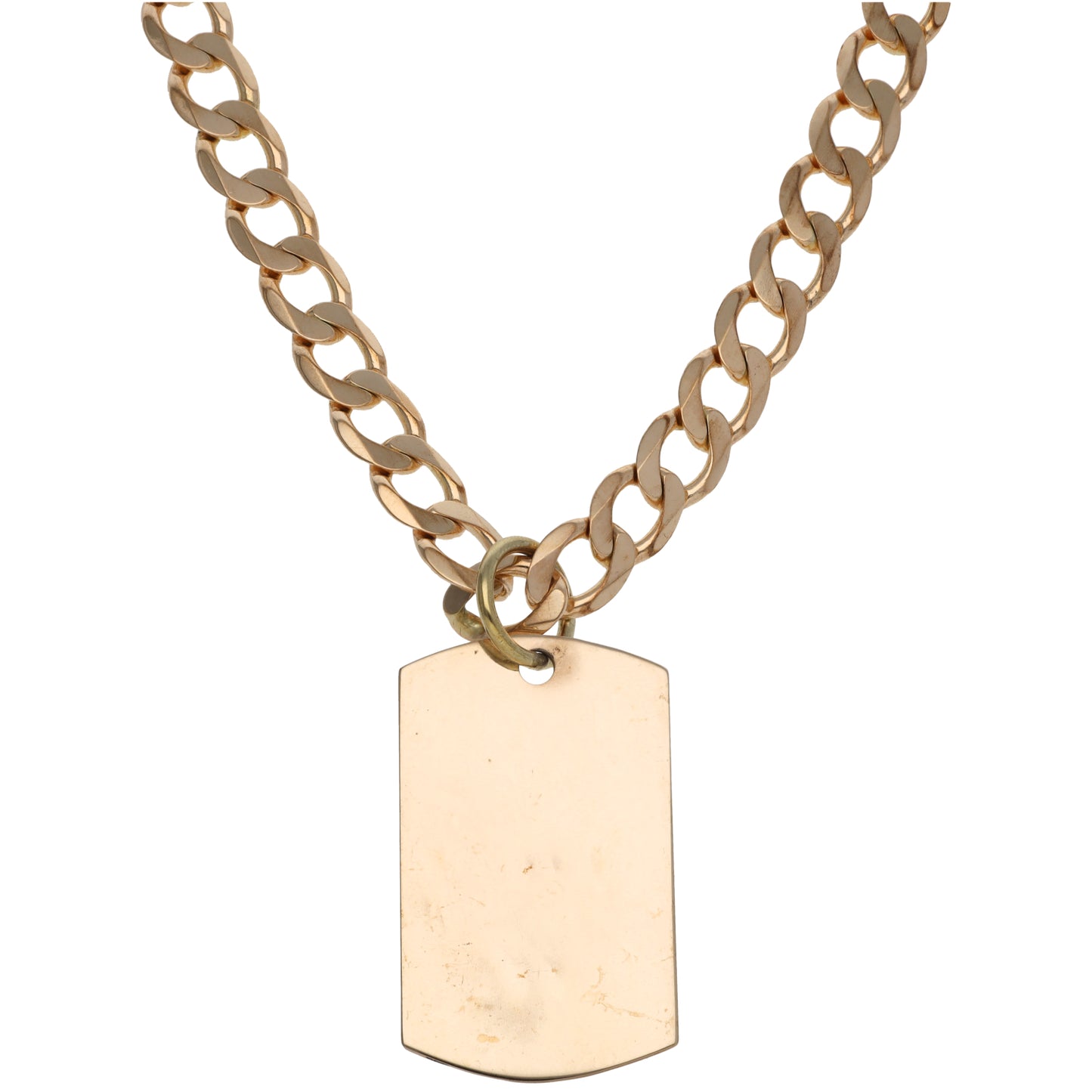 9ct Gold Alternative Pendant With Chain