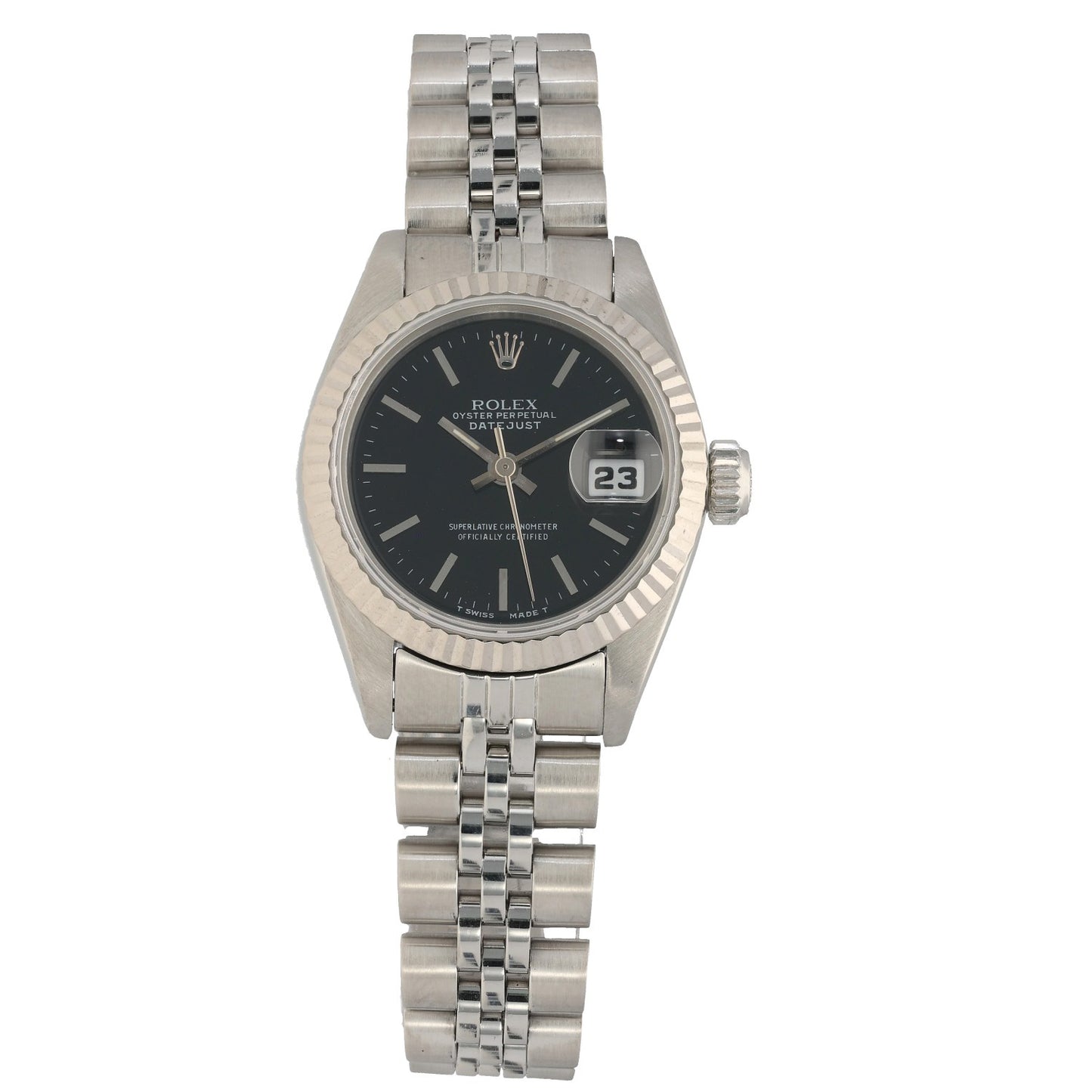 Rolex Lady Datejust 69174 26mm Stainless Steel Watch