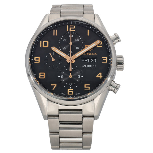 Tag Heuer Carrera CV2A1AB 43mm Stainless Steel Watch
