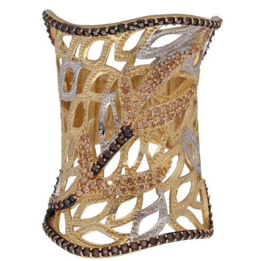 14ct Gold Imitation Dress/Cocktail Ring Size O