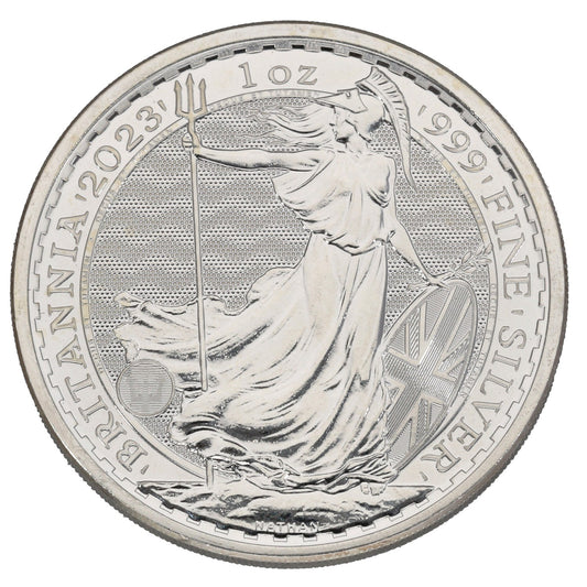 Fine Silver King Charles III 1 OZ Britannia Coin 2023