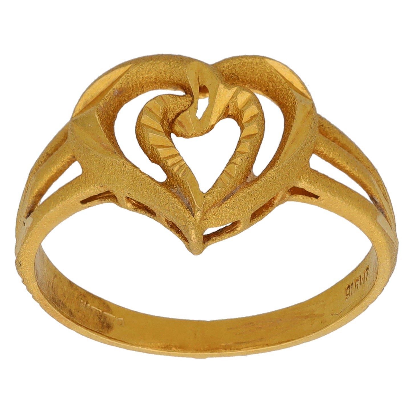 22ct Gold Dress/Cocktail Ring Size L