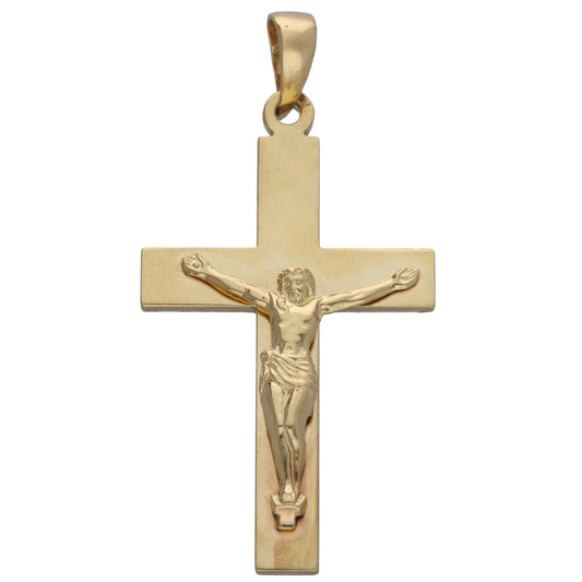 9ct Gold Crucifix Pendant