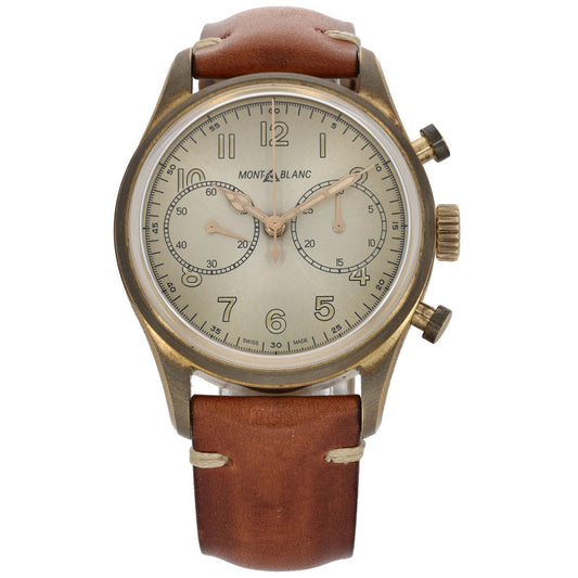 Montblanc 1858 118223 42mm Bronze Watch