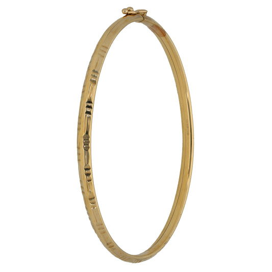 9ct Gold Alternative Bangle