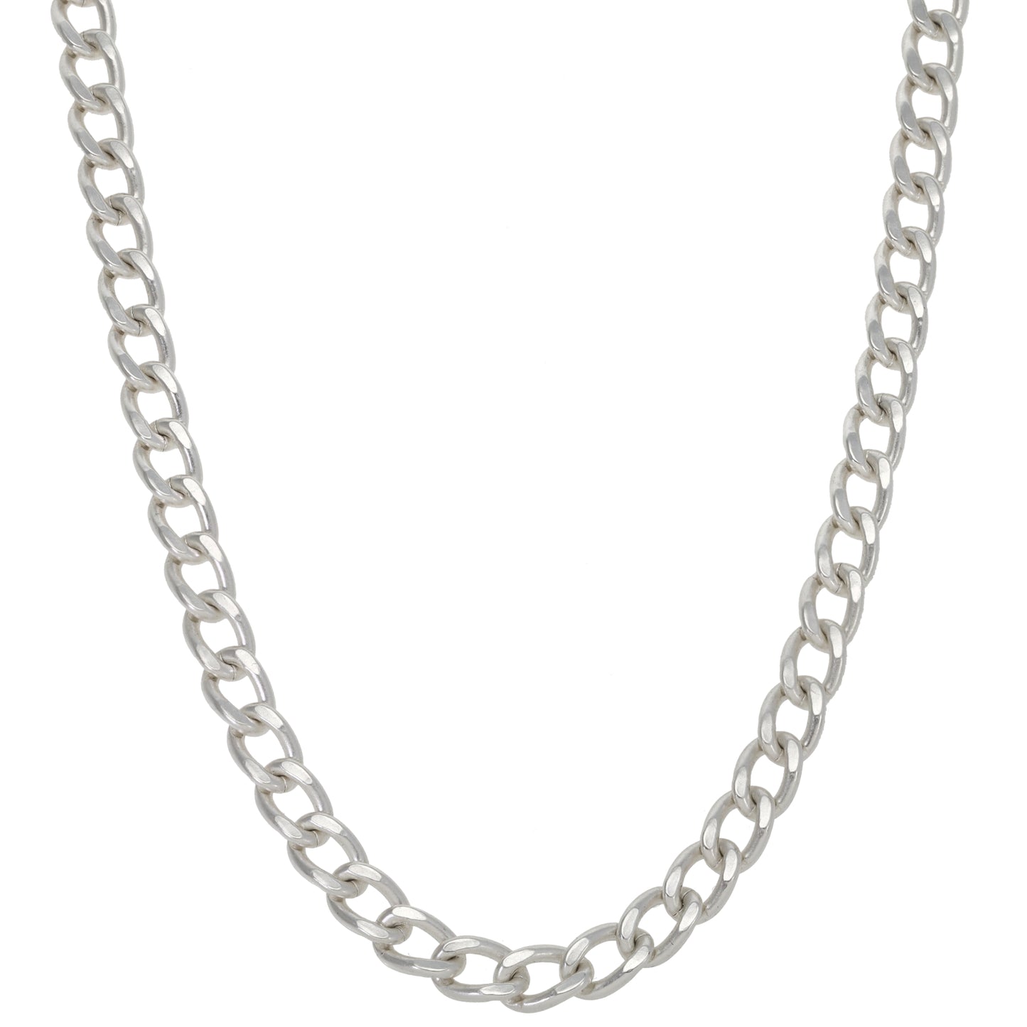 Sterling Silver Curb Chain 20"
