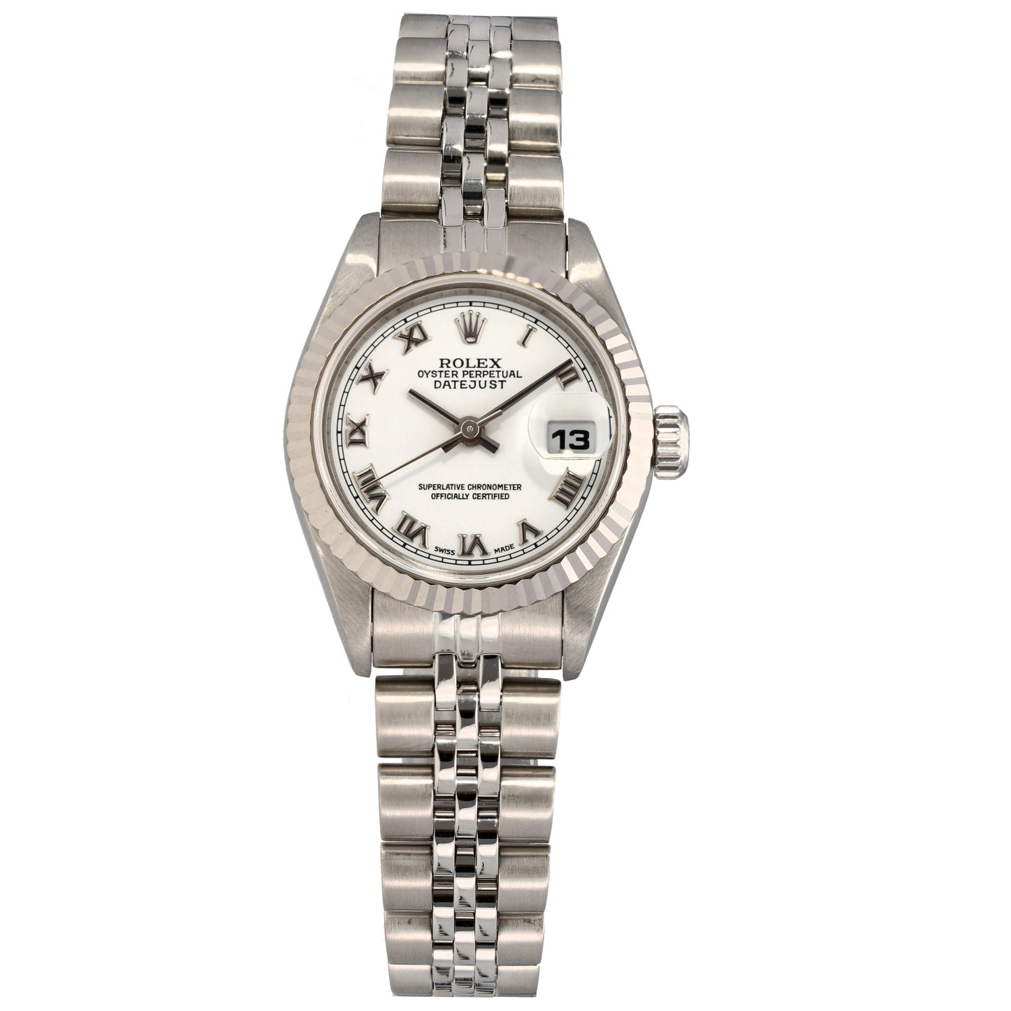 Rolex Lady Datejust 69174 26mm Stainless Steel Watch