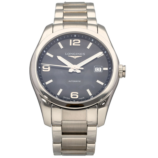 Longines Conquest L2.785.4 40mm Stainless Steel Watch