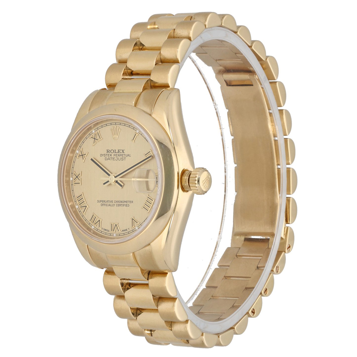Rolex Datejust 178248 31mm Gold Watch
