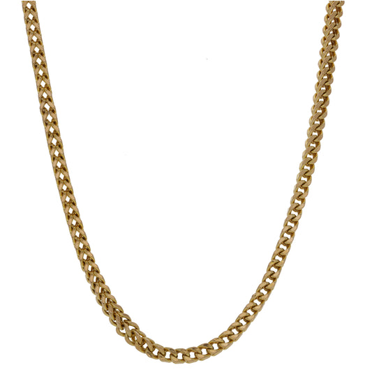 9ct Gold Foxtail Chain 32"
