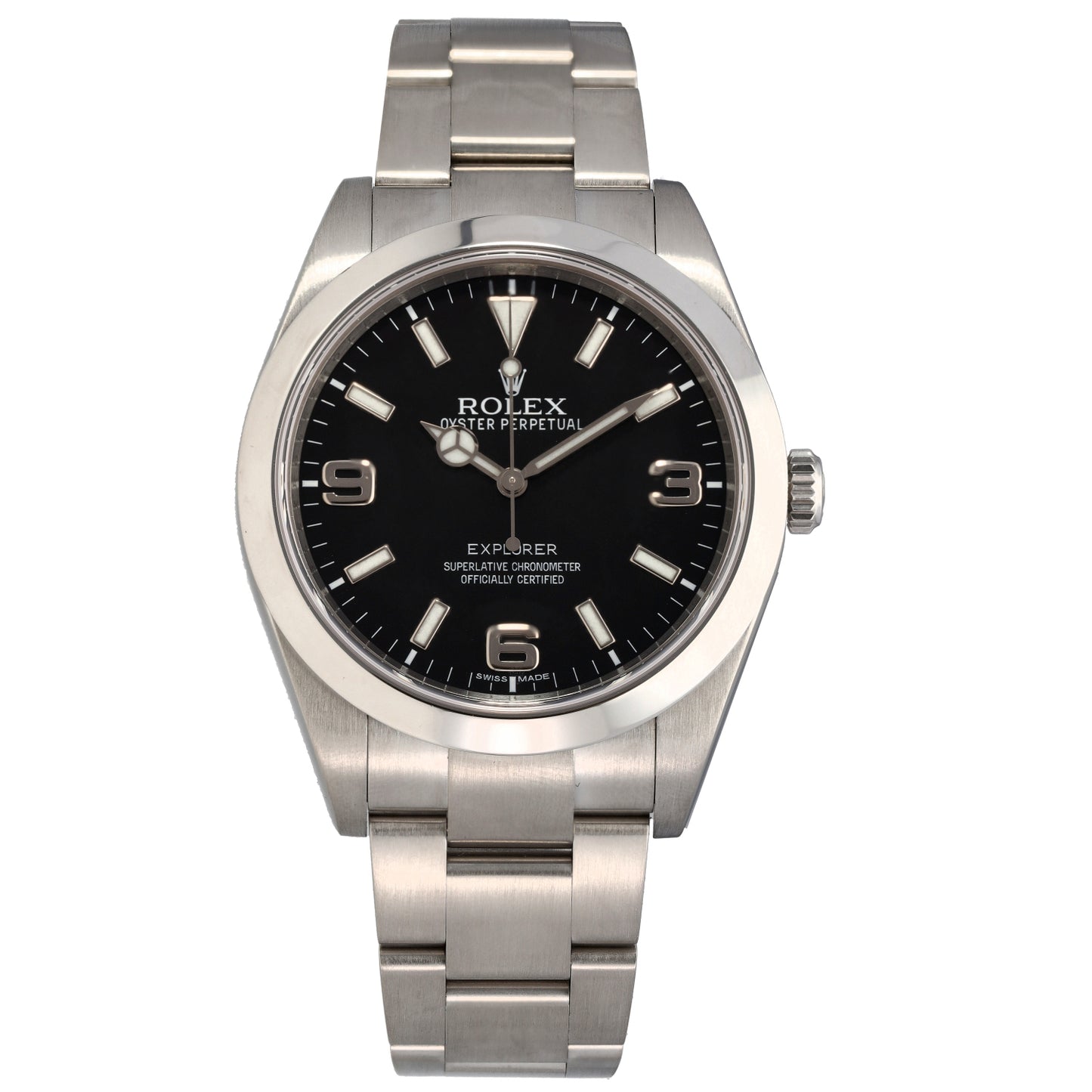 Rolex Explorer 214270 39mm Stainless Steel Watch