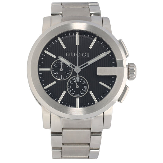 Gucci G-Chrono 101.2 44mm Stainless Steel Watch