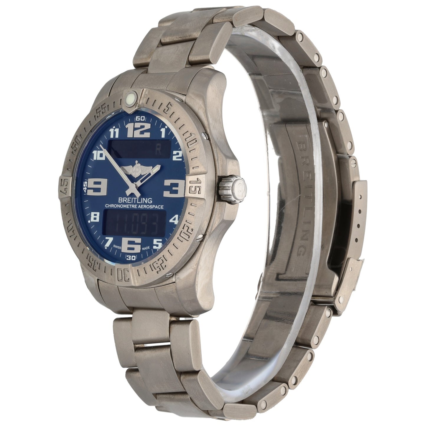 Breitling Aerospace Evo E79363 43mm Titanium Watch