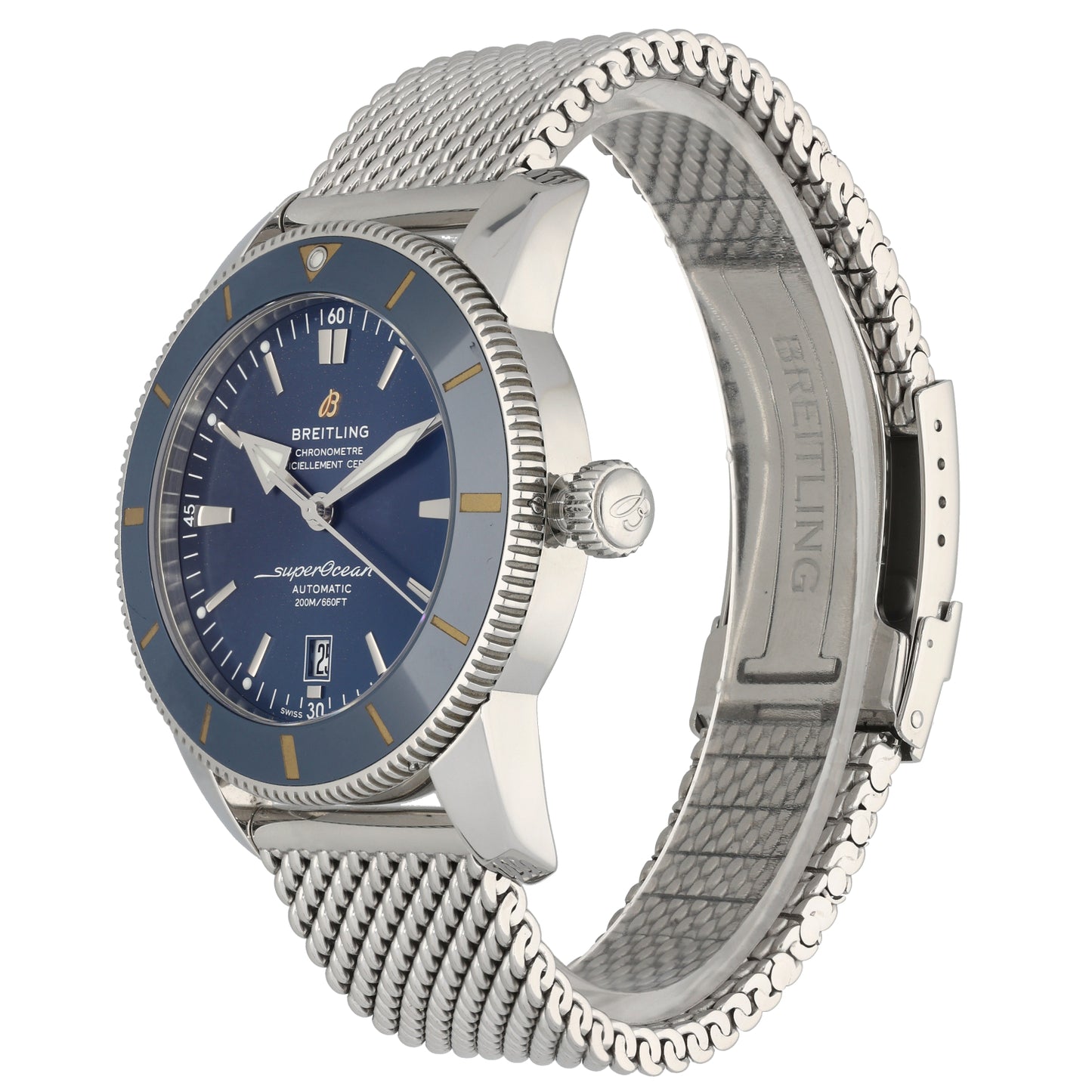 Breitling Superocean Hertiage B20 AB2020 46mm Stainless Steel Watch