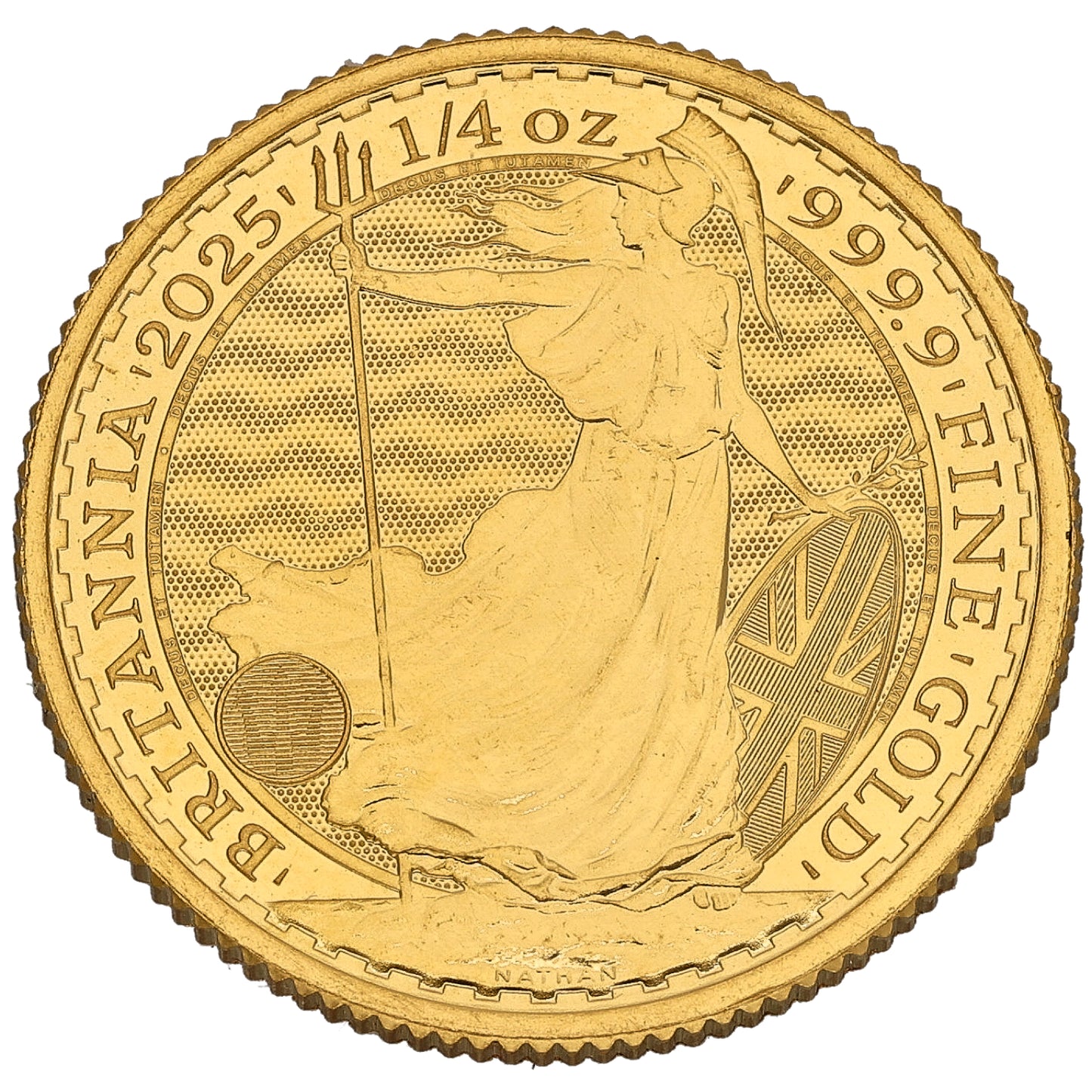 24ct Gold King Charles III 1/4 OZ Britannia Coin 2025