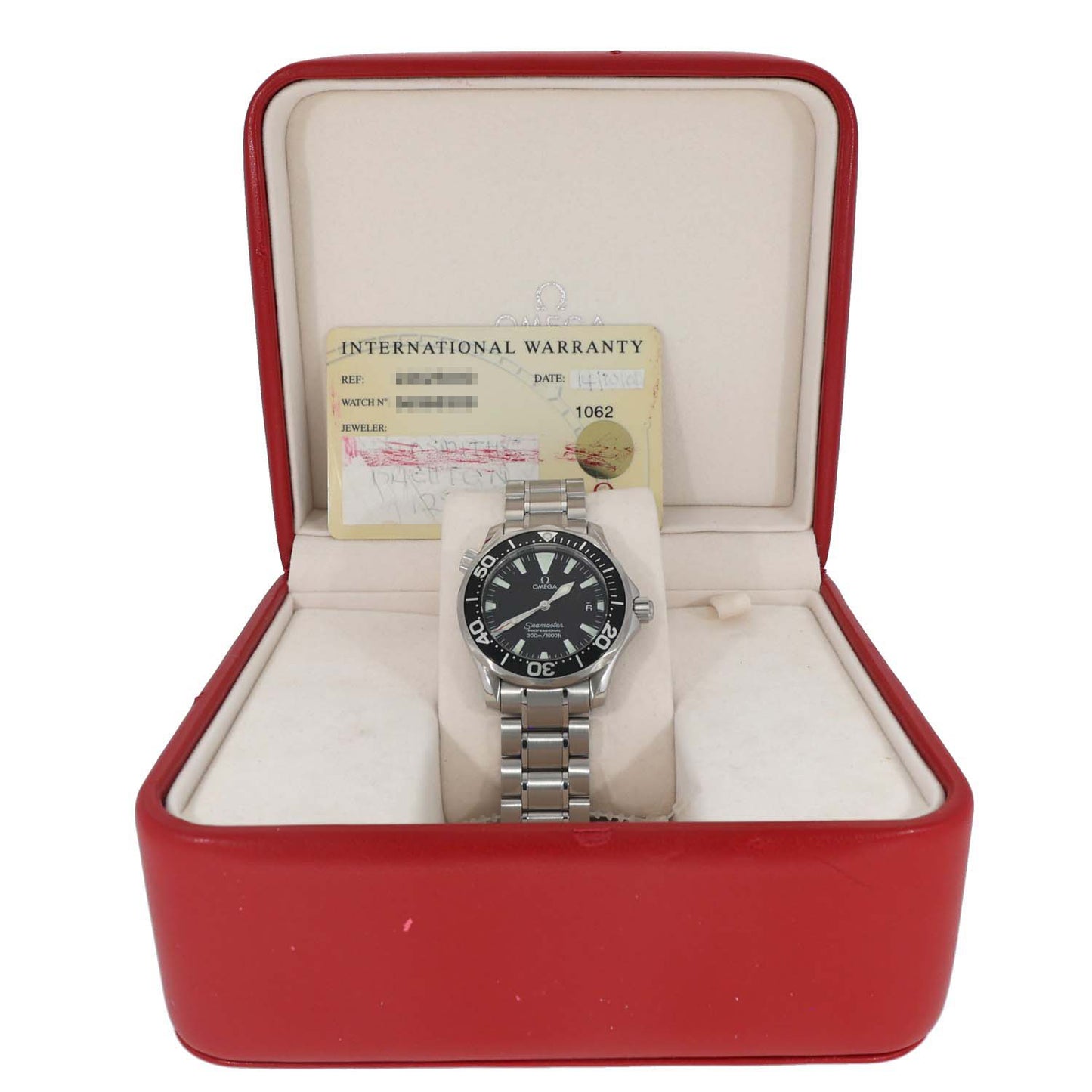 Omega Seamaster 2262.50.00 36.25mm Stainless Steel Watch