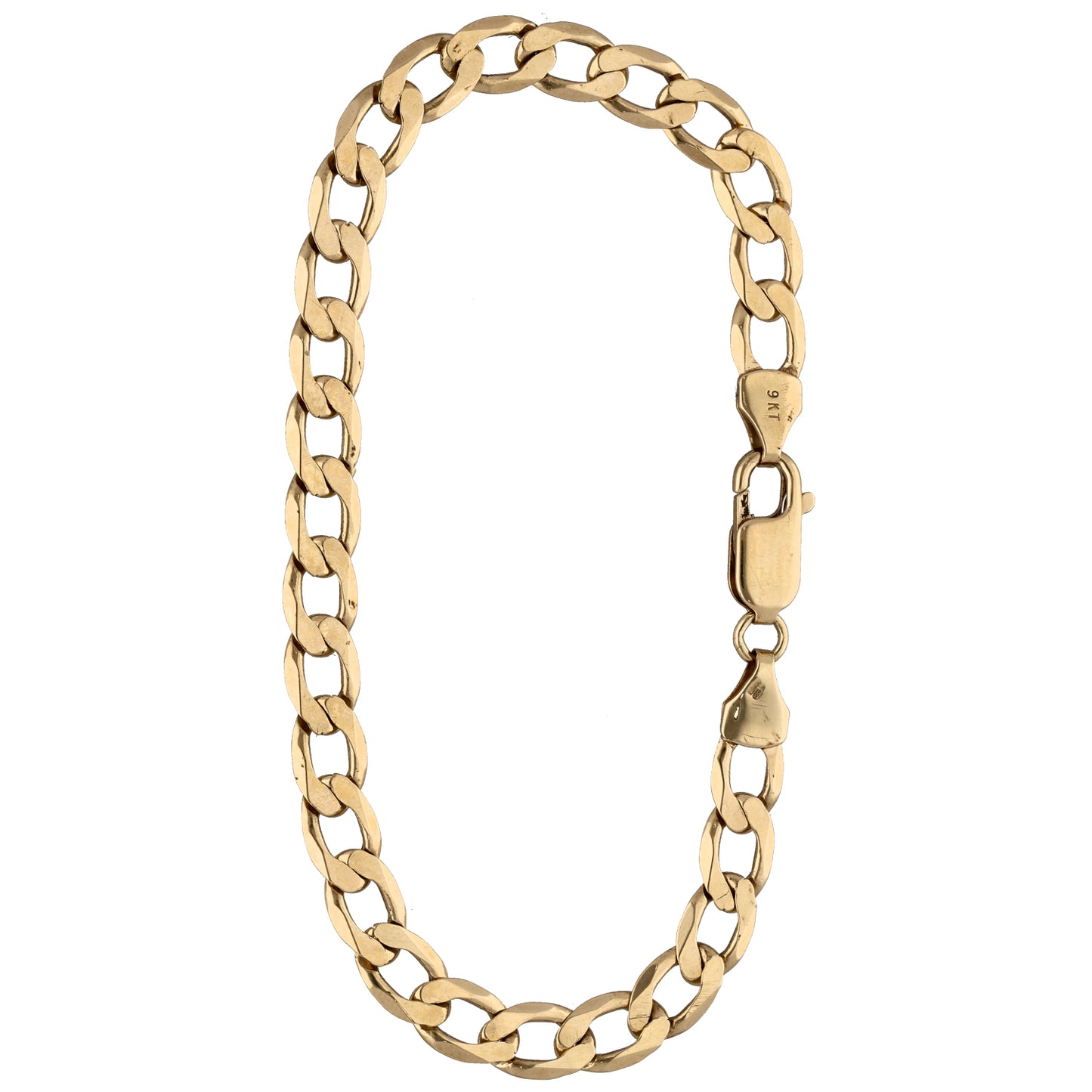 9ct Gold Curb Bracelet