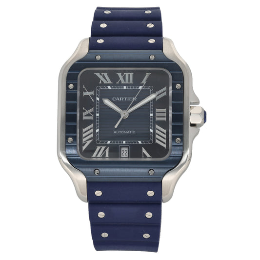 Cartier Santos 4072 37mm Stainless Steel Watch