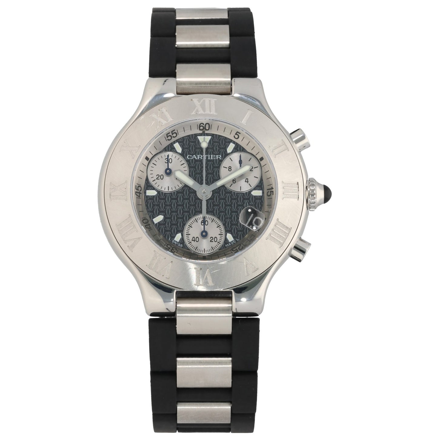 Cartier Must 21 W10125U2 38mm Stainless Steel Watch