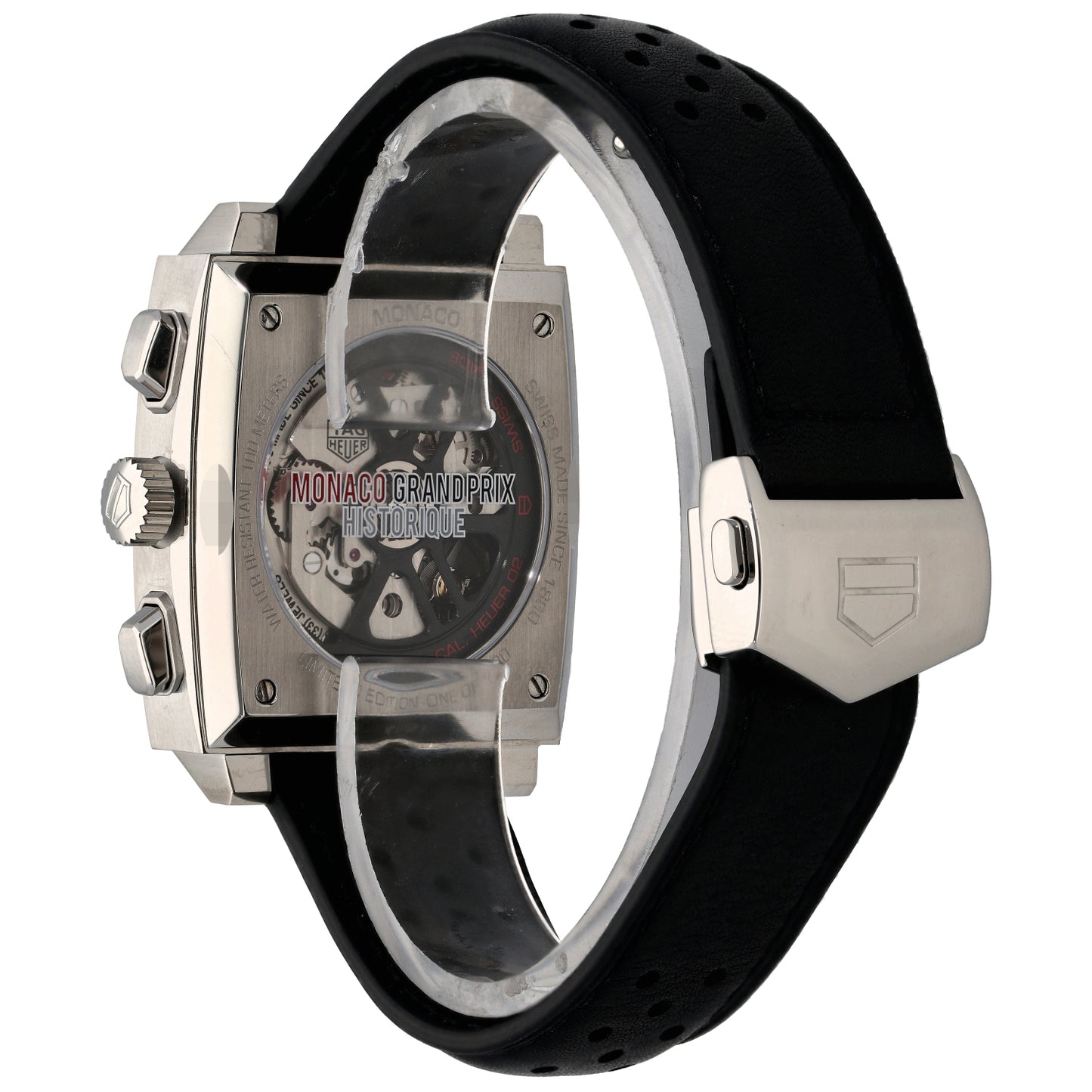 Tag Heuer Monaco Grand Prix Historique CBL2114 39mm Stainless Steel Watch