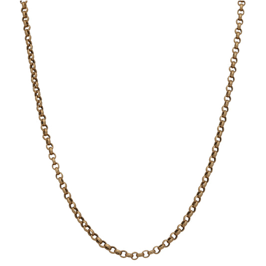 9ct Gold Belcher Chain 24"