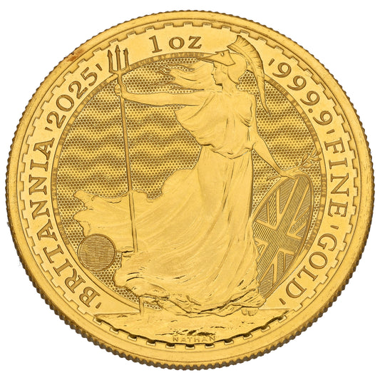 24ct Gold King Charles III 1 OZ Britannia Coin 2025