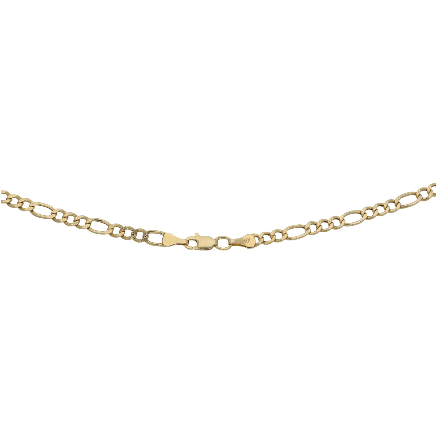 9ct Gold Figaro Chain 18"