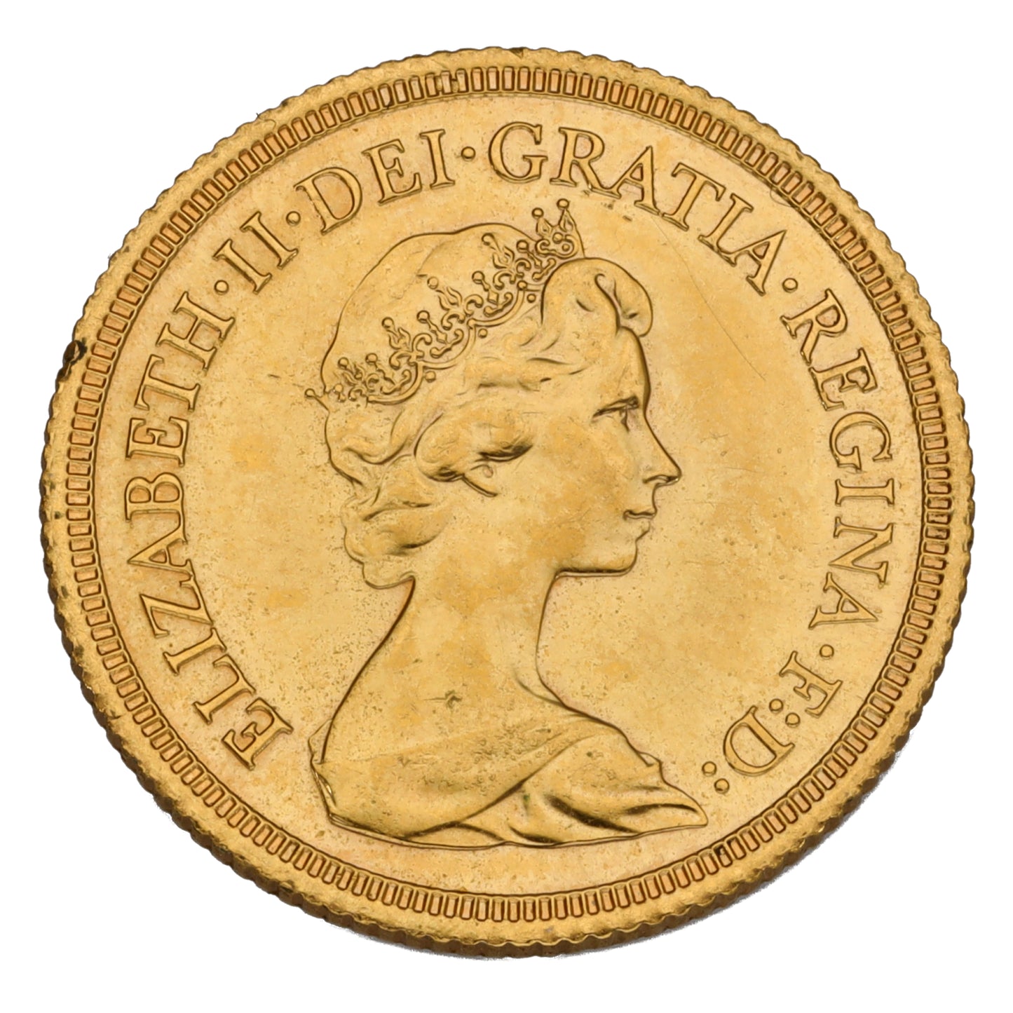 22ct Gold Queen Elizabeth II Full Sovereign Coin 1979