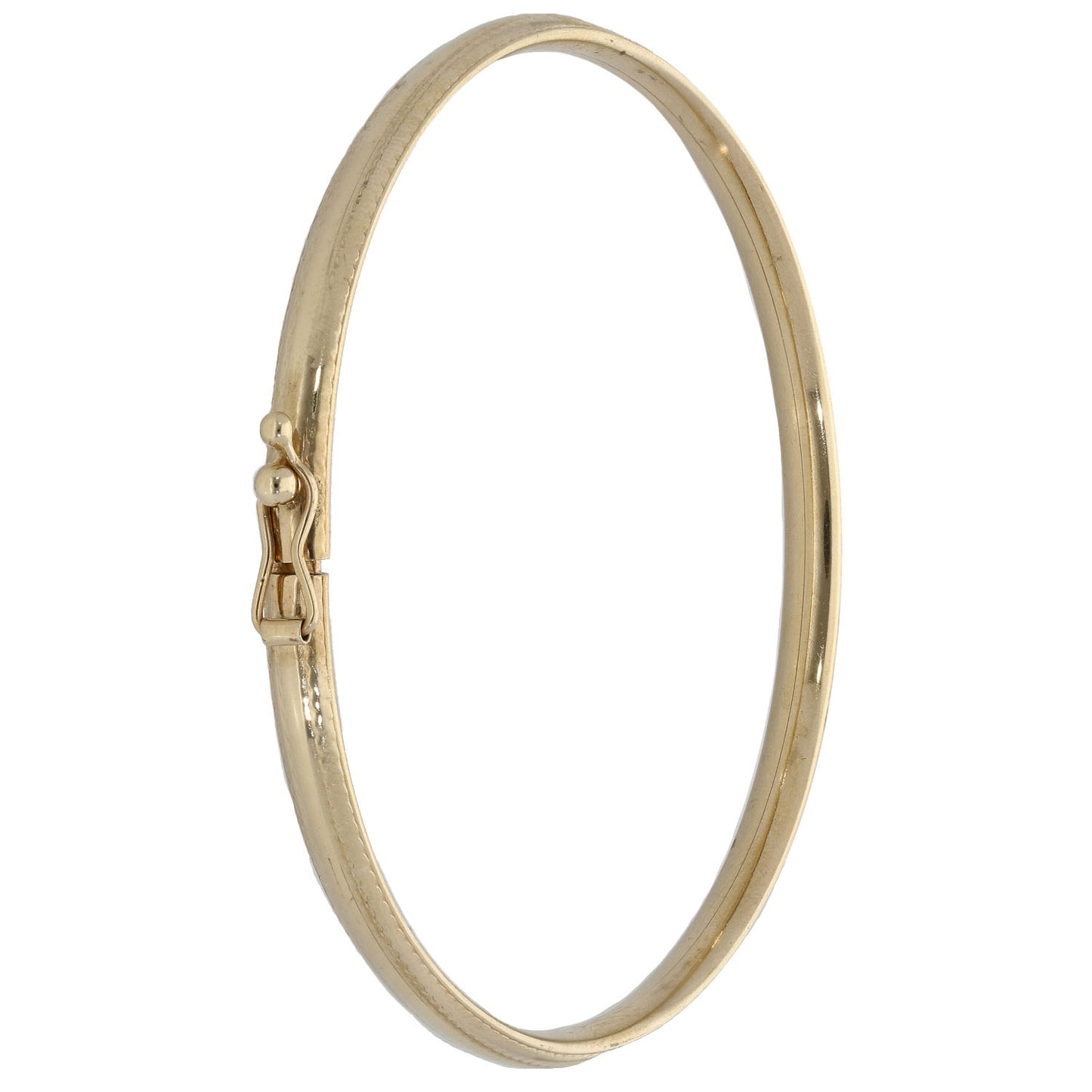 9ct Gold Hinged/Clasp Bangle