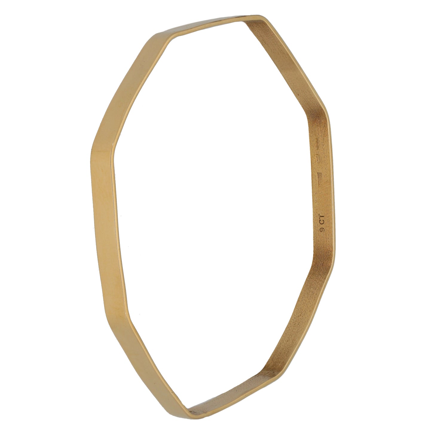 9ct Gold Hinged/Clasp Bangle
