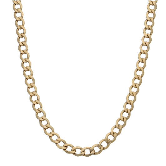 14ct Gold Curb Chain 26"