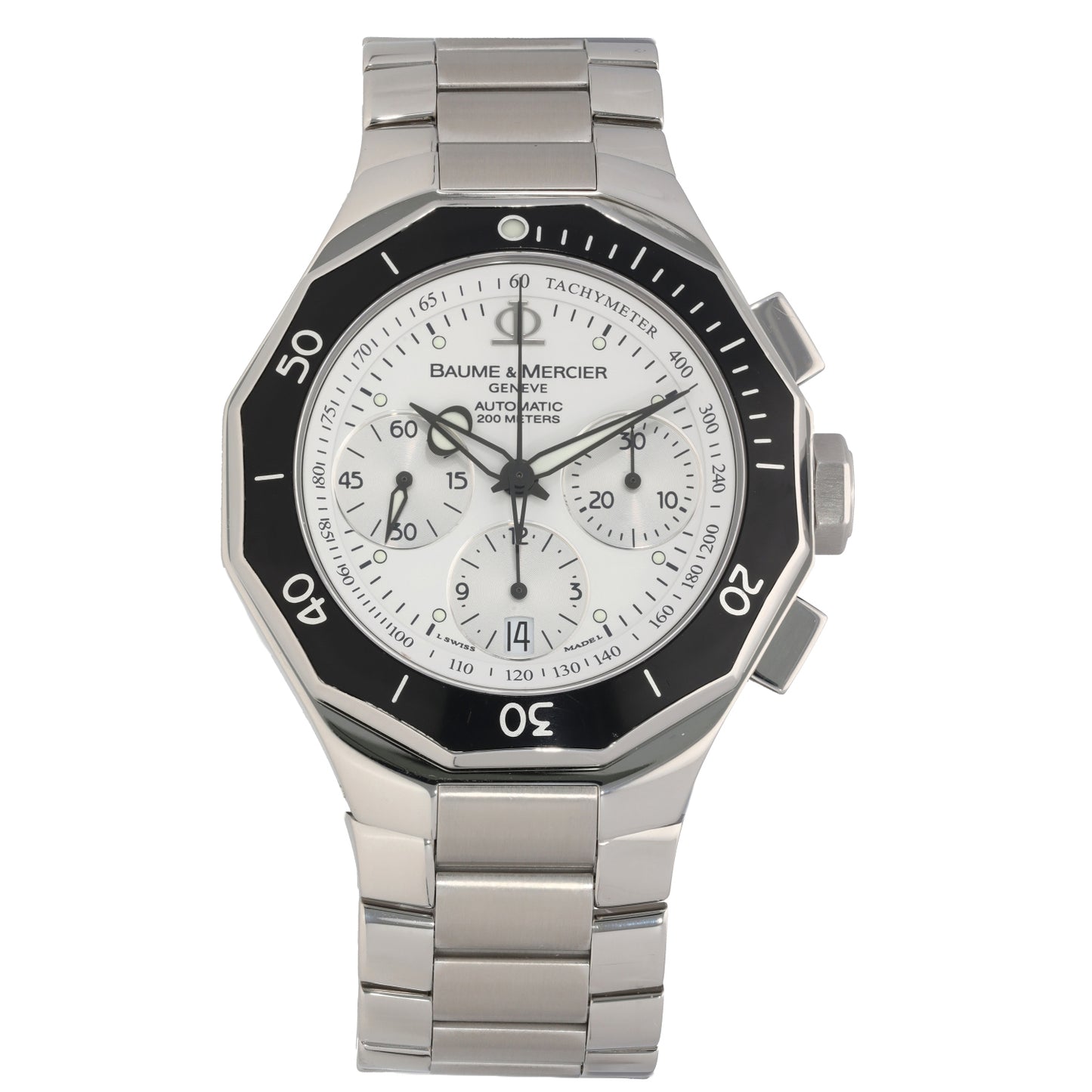 Baume Et Mercier Rivera 65599 42mm Stainless Steel Watch