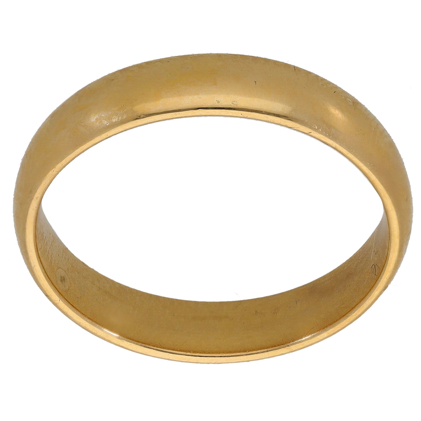 9ct Gold Plain Wedding Ring Size W