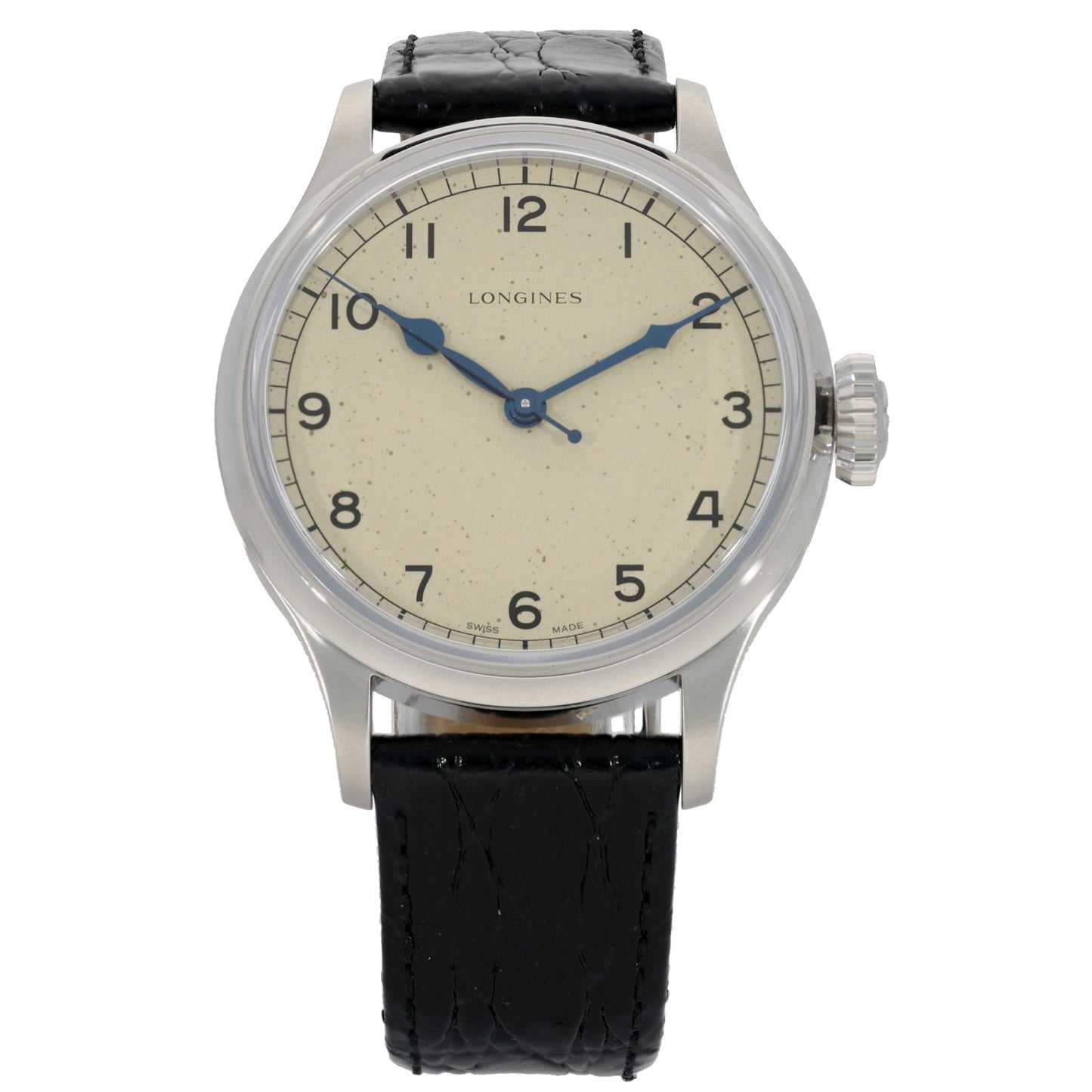 Longines Heritage Military L2.819.4.93.2 38.5mm Stainless Steel Watch