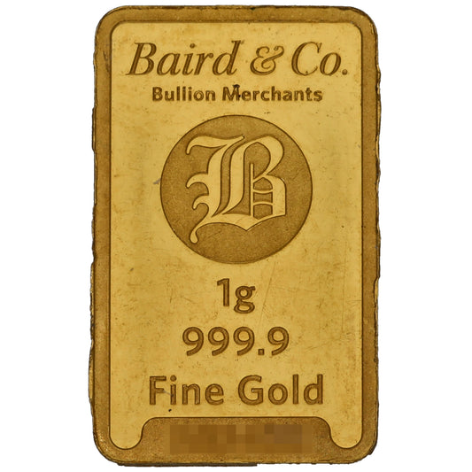 24ct 1g Gold Bar