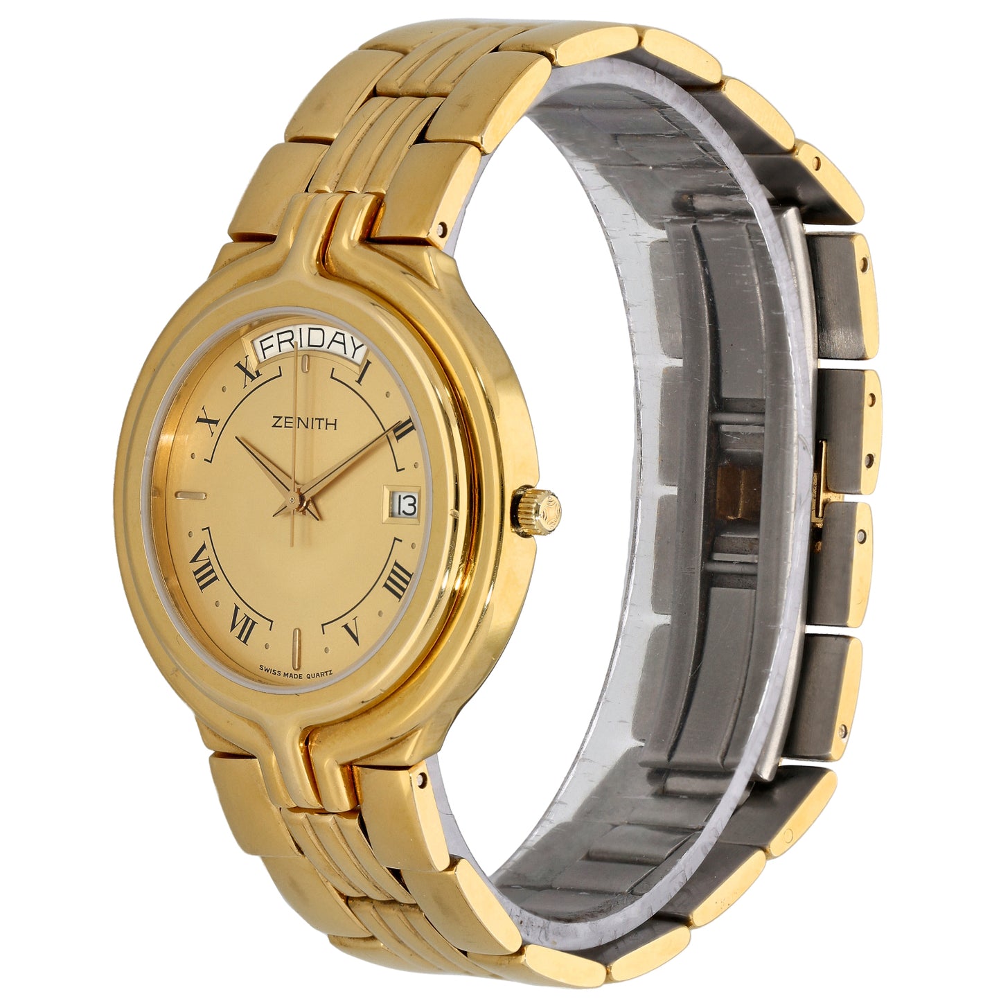 Zenith Vintage 35mm Gold Plated Watch