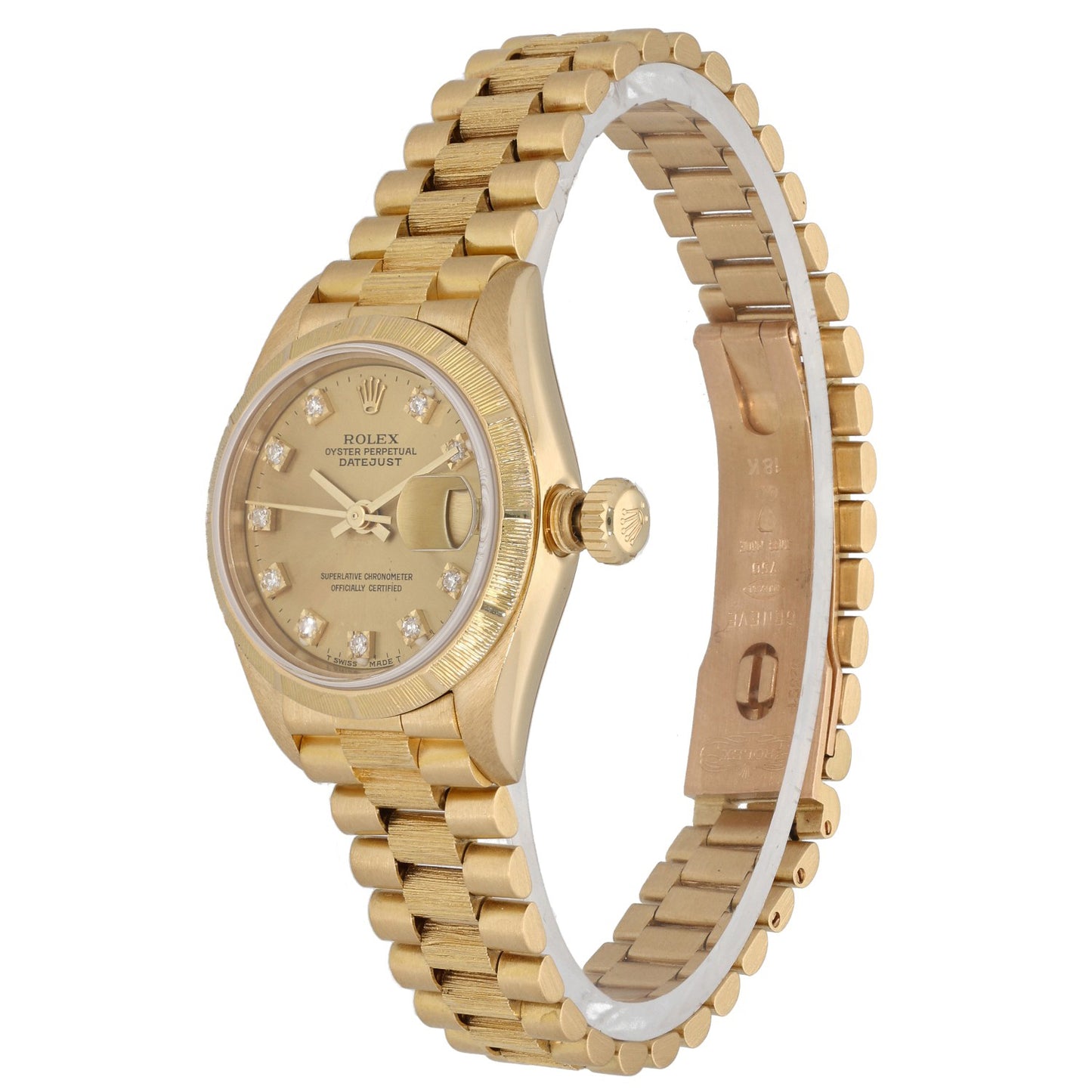 Rolex Lady Datejust 69278 26mm Gold Watch