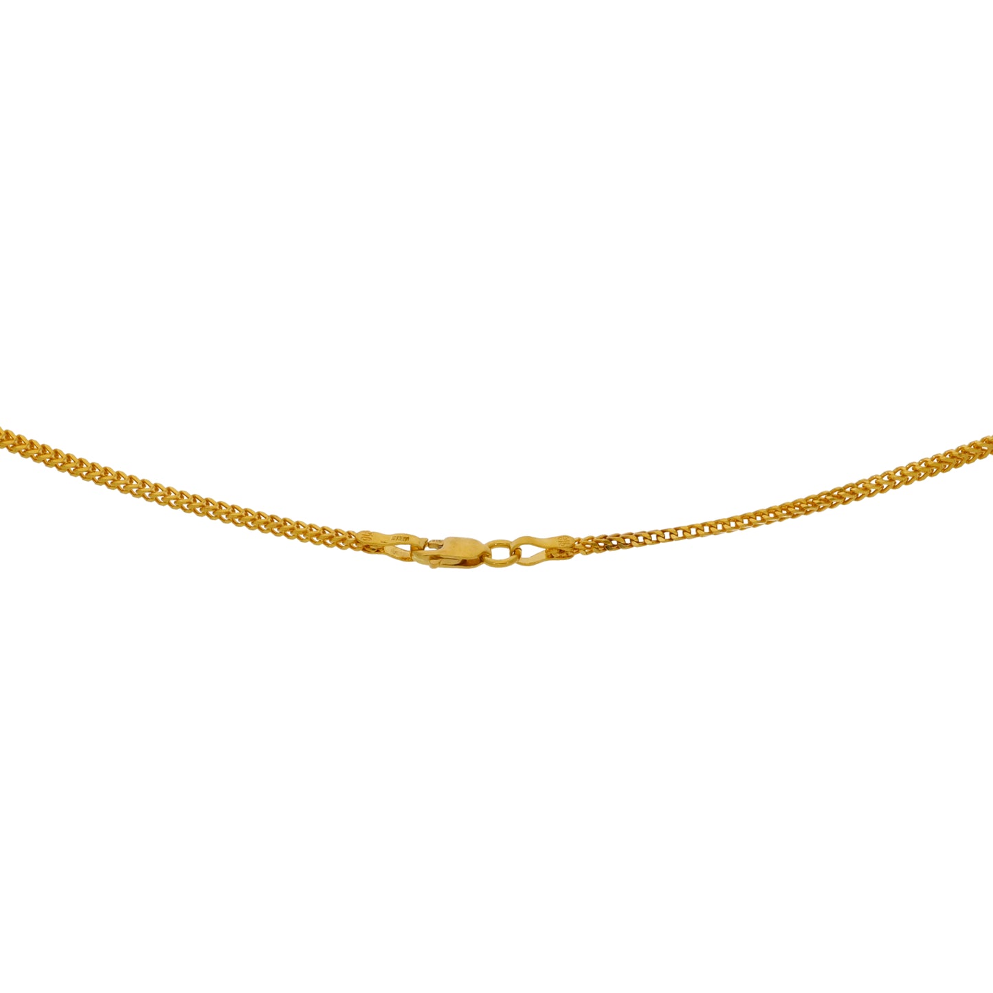 22ct Gold Box Chain 20"