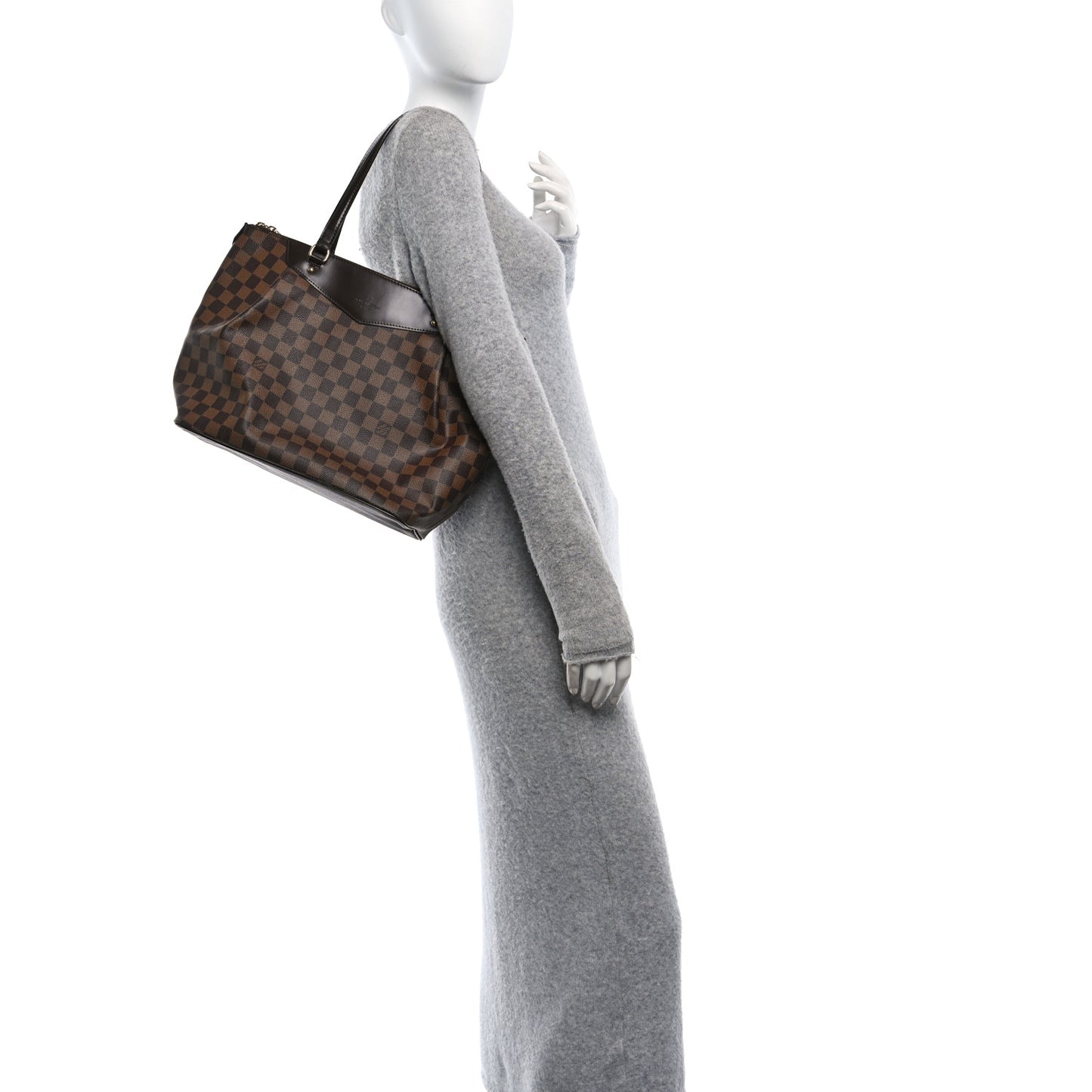 Louis Vuitton Westminster GM Damier Ebene Coated Canvas Bag - Brown