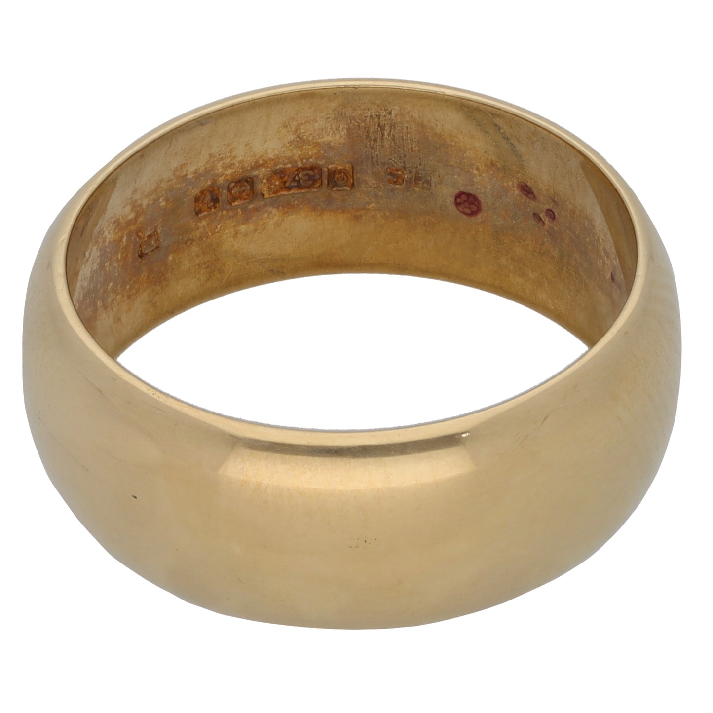 9ct Gold Plain Wedding Ring Size O