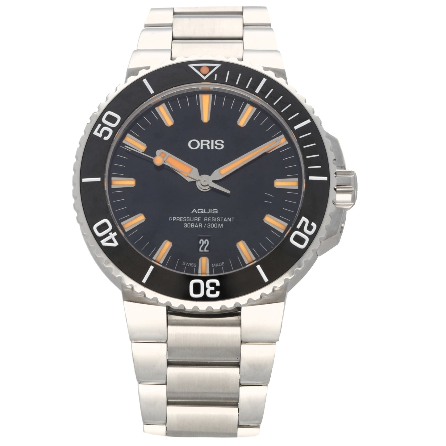 Oris Aquis 7730 43.5mm Stainless Steel Watch