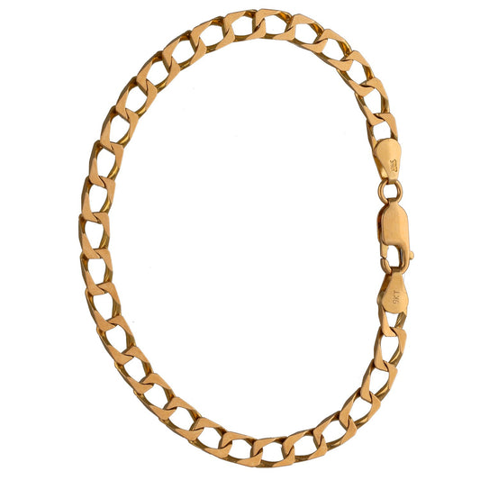 9ct Gold Curb Bracelet