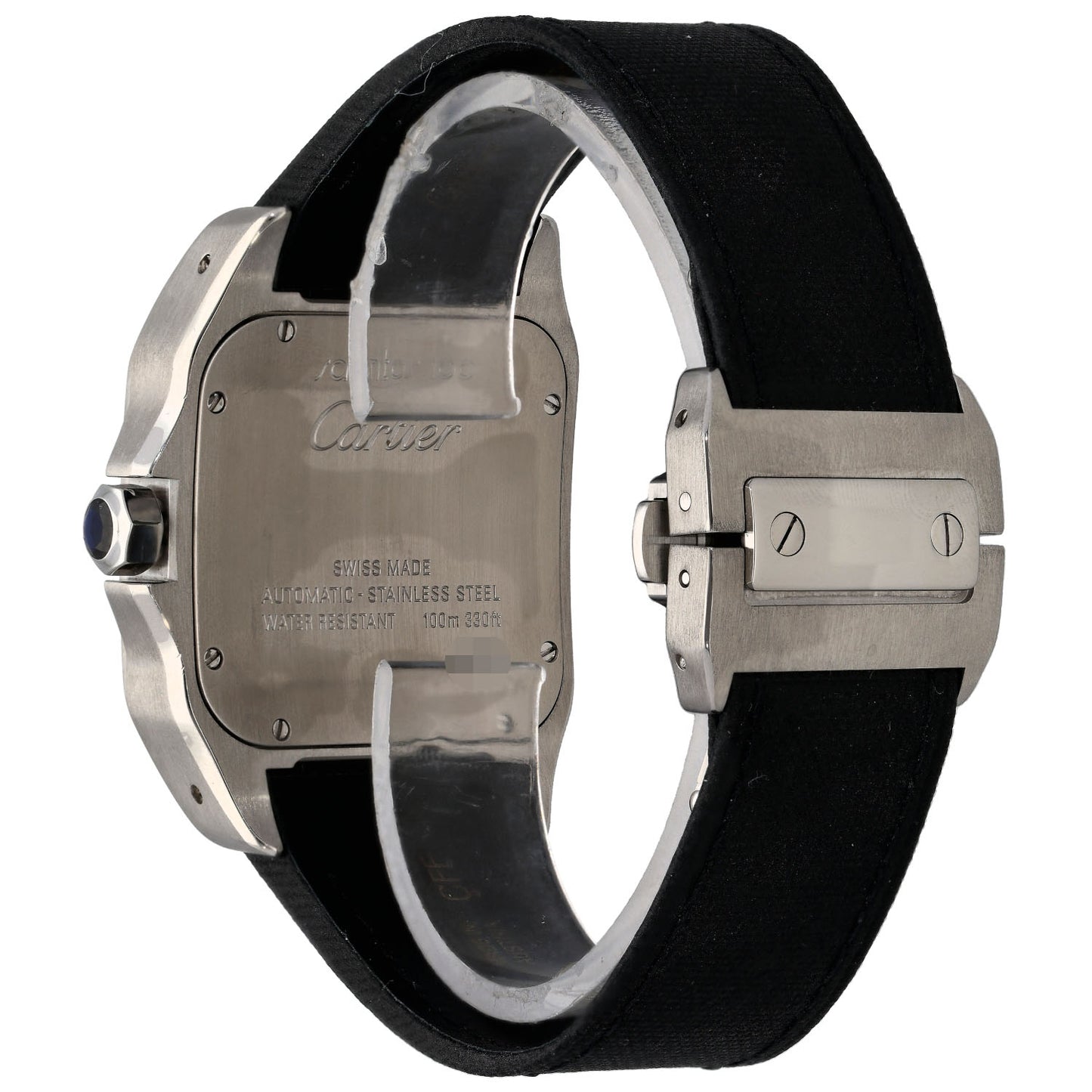 Cartier Santos 100 W20073X8 38mm Stainless Steel Watch