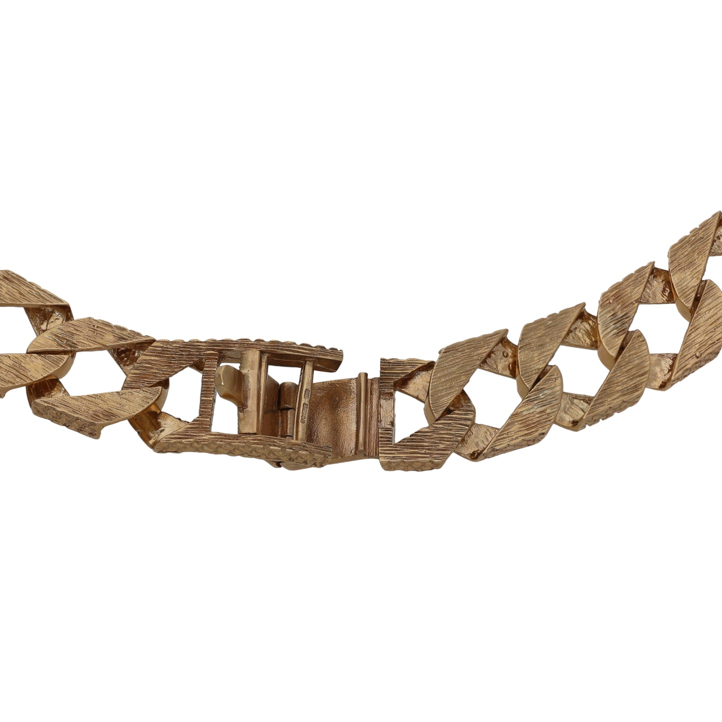 9ct Gold Curb Chain 28"