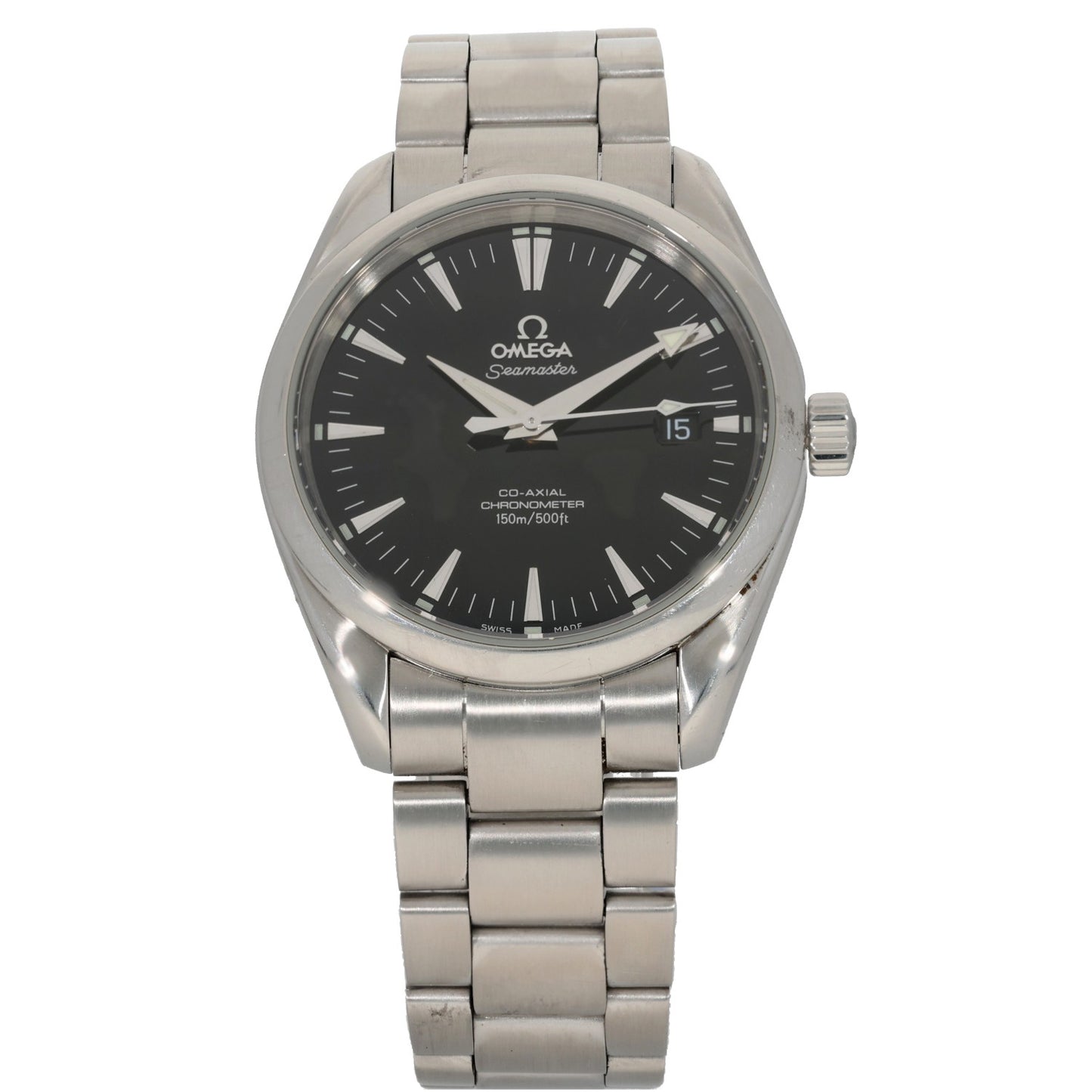 Omega Seamaster Aqua Terra 2503.50.00, black dial, stainless steel case