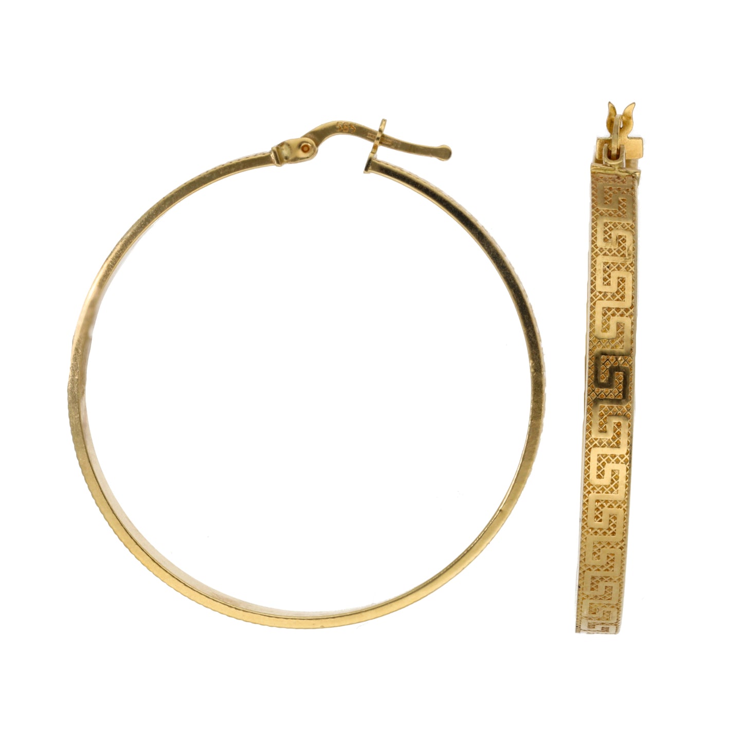 14ct Gold Hoop Earrings