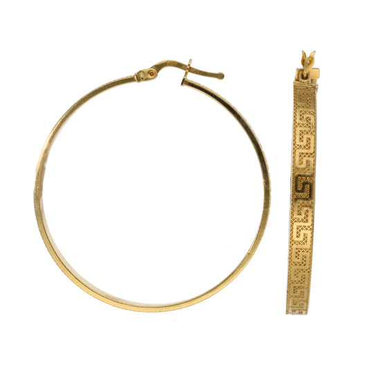 14ct Gold Hoop Earrings