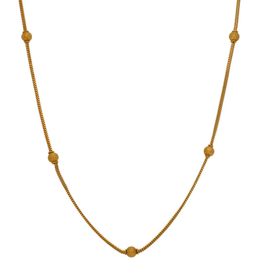 22ct Gold Fancy Necklace 20"