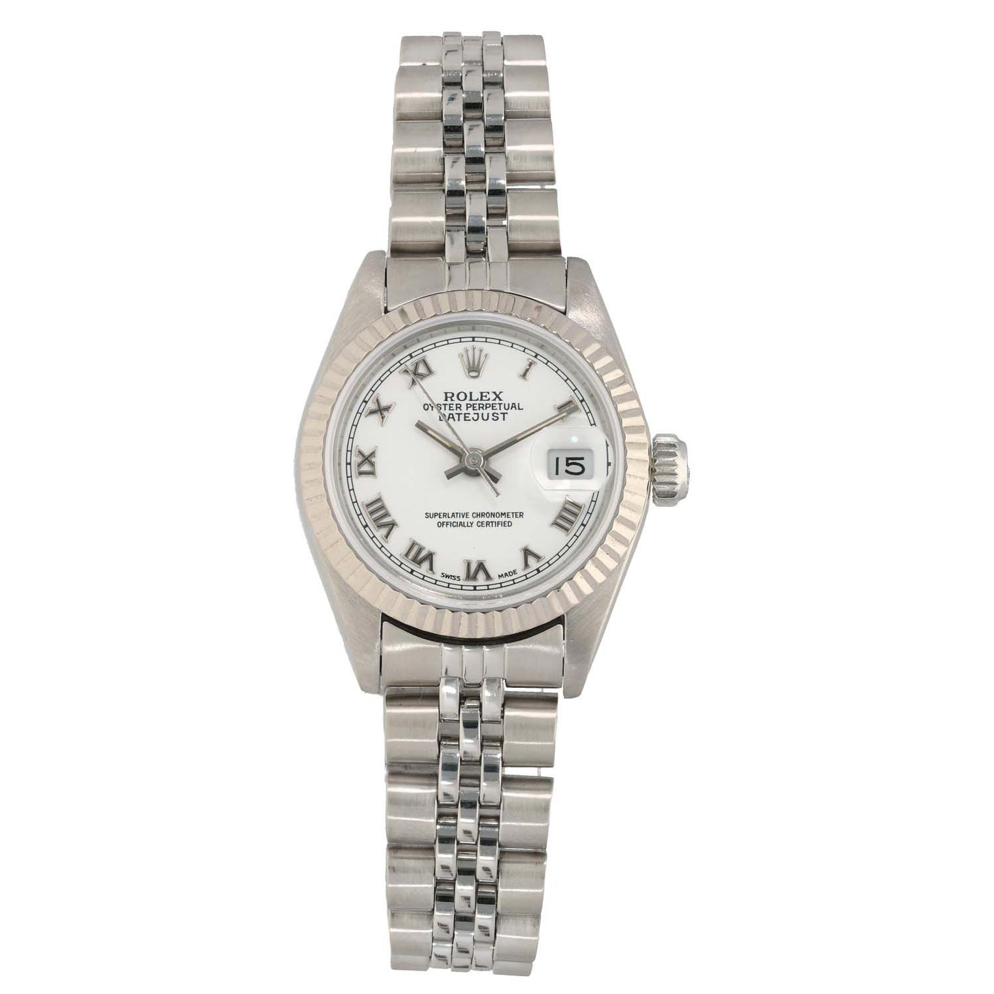 Rolex Lady Datejust 69174 26mm Stainless Steel Watch